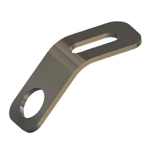 TUFF Line Slide Bracket Operator Side Pipe Retainer Plate Casting