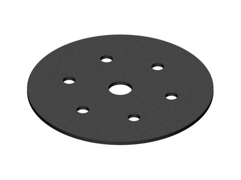 TUFF Trak Slew Pivot Thrust Plate Upper 300mm Dia