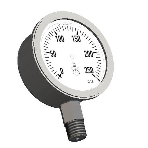 Pressure Gauge 250psi 1600kpa 65 Dia LM 1/4 BSPT