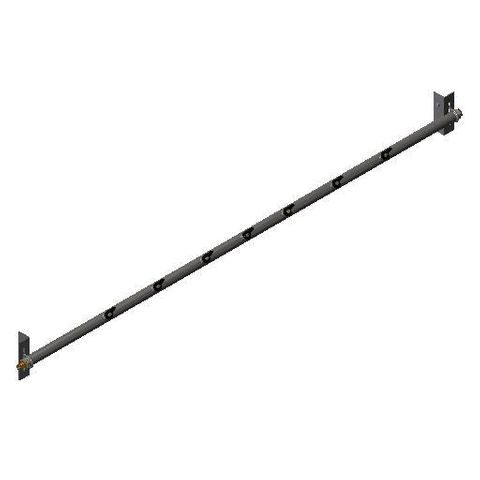 Cleaner TUFF Spray Bar 2000 2650 long x 48 Dia with U Bolt Mounts