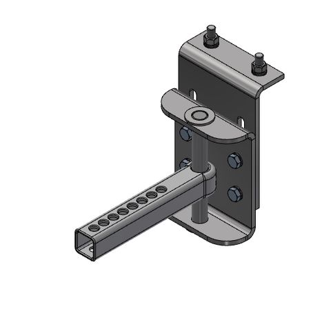 TUFF Diagonal Plough HD Manual Tension Mounting Assembly