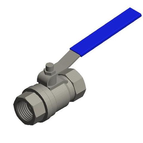 Ball Valve Stainless Steel 1/2" BSPT Self Venting