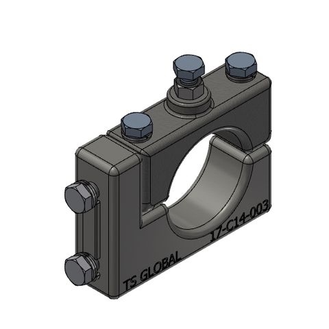 TUFF P and R Clamp Block for 73 Dia Poles