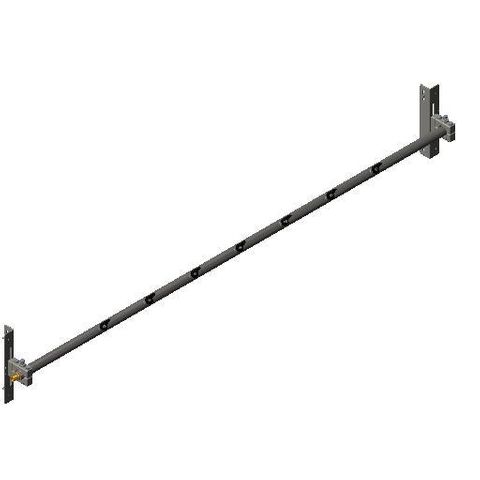 Cleaner TUFF Spray Bar 2200 2850 long x 48 Dia with P Mounts