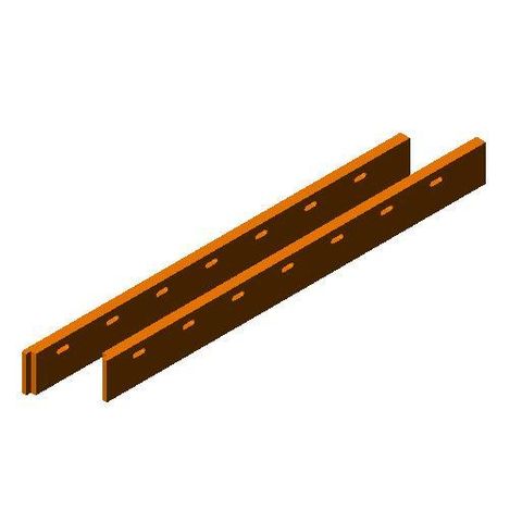 TUFF Vee Plough Torsion HD Blades 2600