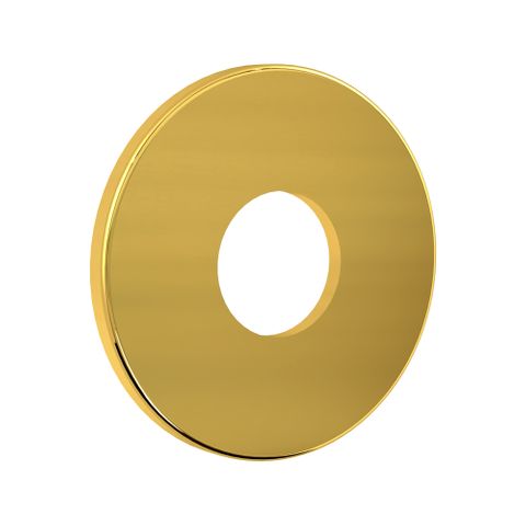 Flat Wall Flange - Gold