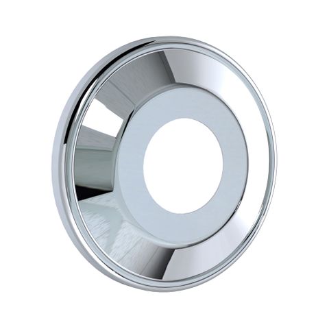 Domed Wall Flange - Chrome