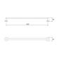 Modena Collection Single Towel Rail 600mm