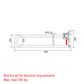 Tiltlock Bariatric Folding Rail PS - RH