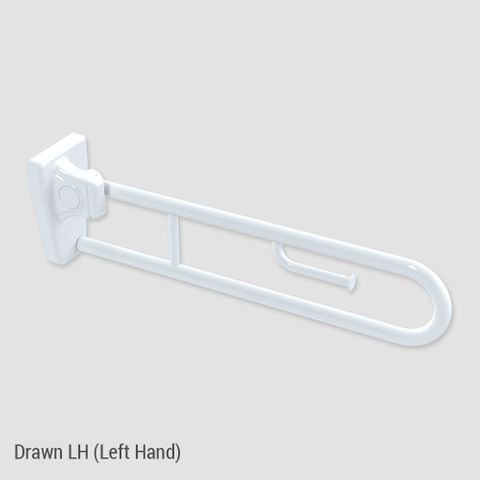 Tiltlock Folding Rail + Roll Holder WT - LH