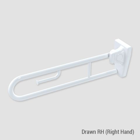 Tiltlock Folding Rail + Roll Holder WT - RH