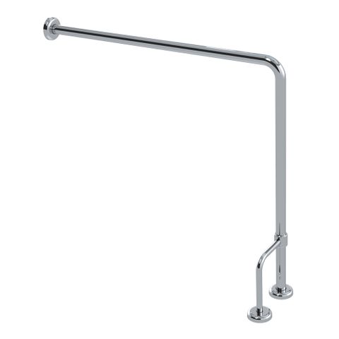 CF Free Standing Toilet Rail PS 800mm