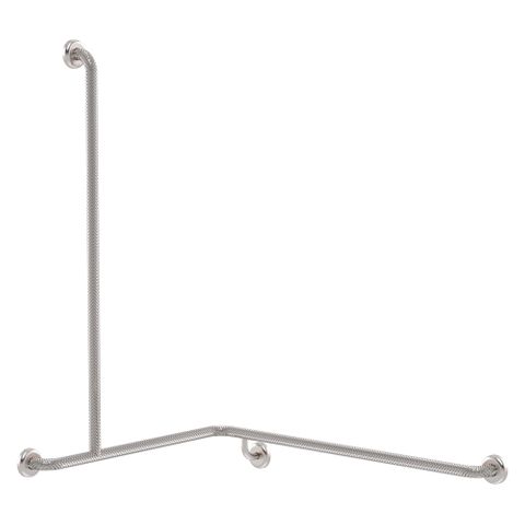 CF Cnr Shower Rail KG 760x1000x1100mm - LH