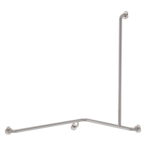 CF Cnr Shower Rail KG 760x1000x1100mm - RH