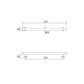 Linear Straight Rail PS 200mm