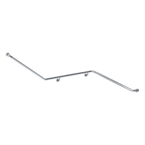 HS Corner Toilet Rail PS 1110x940x700mm - RH