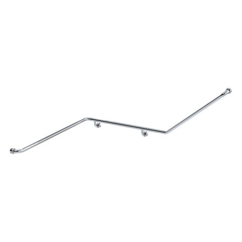 HS Corner Toilet Rail PS 1110x940x700mm - LH