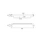 HS U-Towel/Grab Rail SS 600mm