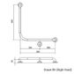 CF Toilet Rail PS 600x600mm - RH