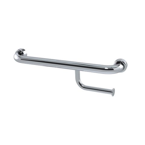 HS Straight Rail with Roll Holder PS 300mm - LH