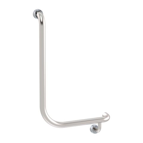 HS Toilet Rail SS 400x600mm - RH