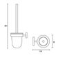 900 Series Toilet Brush Holder