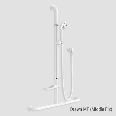 Premium Hosfab/Streamjet White/Chrome - MF