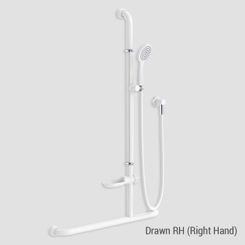 Premium Hosfab/Streamjet White/Chrome - RH