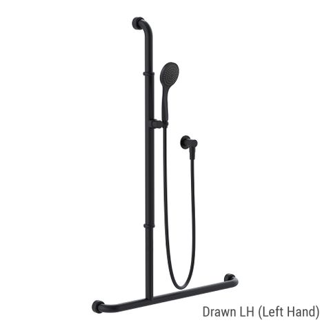 Premium Hosfab/Streamjet Matte Black - LH