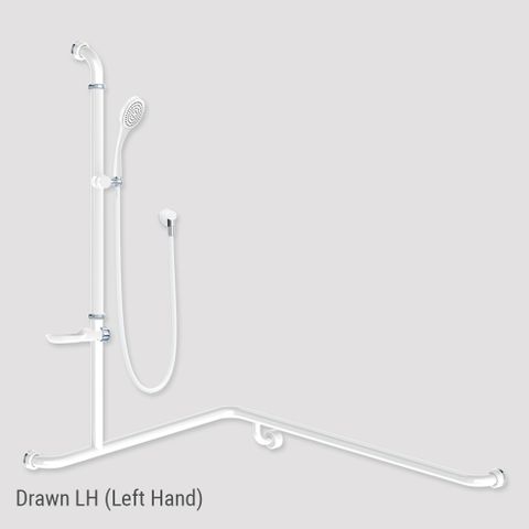 Premium Hosfab/Streamjet White/Chrome - CNR LH