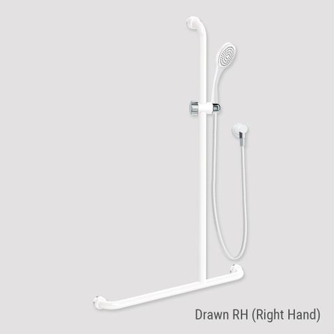 Home Care Hosfab/Streamjet White/Chrome - RH