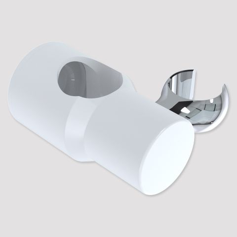 Brass Glide Slide Cradle - White/Chrome