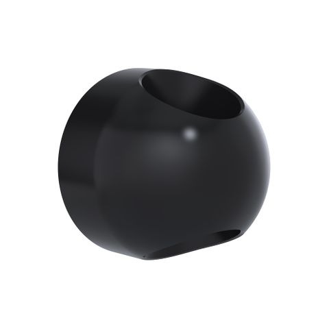 Hose Restrictor Bracket - Matte Black
