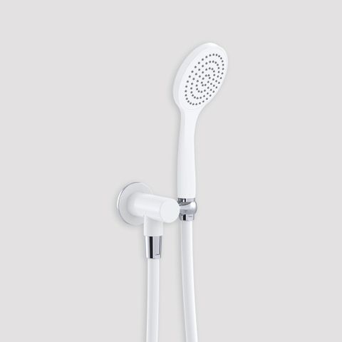 Streamjet Handheld Shower - White/Chrome