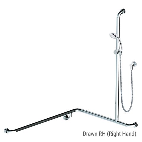 Commercial Kit 5 (2m Hose) Chrome - RH