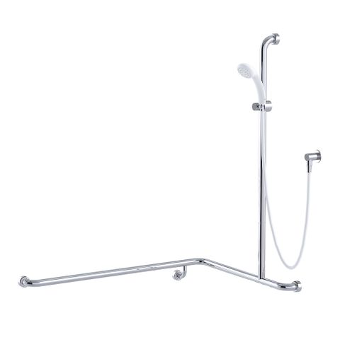 Commercial Kit 5 (1.5m Hose) Chrome/White - RH