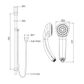 Princess Polar Rail Shower - Chrome