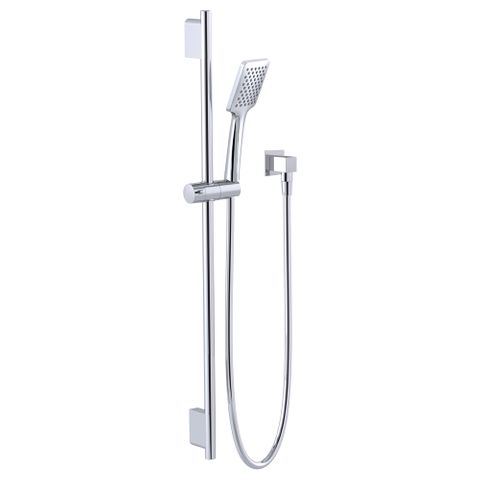 Quewb Antonio Rail Shower - Chrome