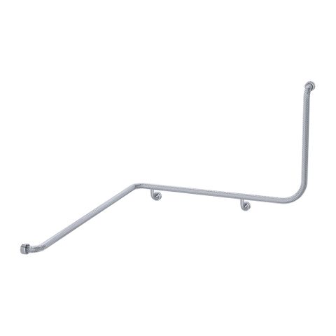 HS Corner Toilet Rail KG 1110x1030x600mm - LH