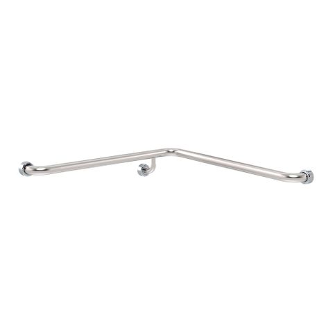 HS Corner Rail SS 600x600mm - RH