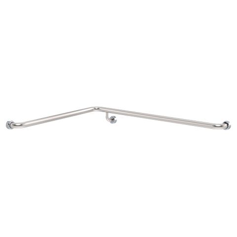 HS Corner Rail SS 760x1000mm - LH