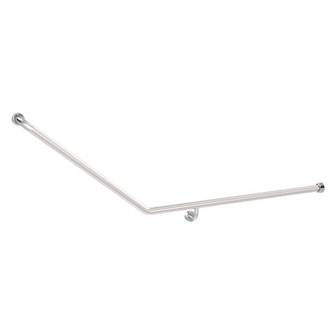 HS Toilet Rail SS 940x700mm - RH