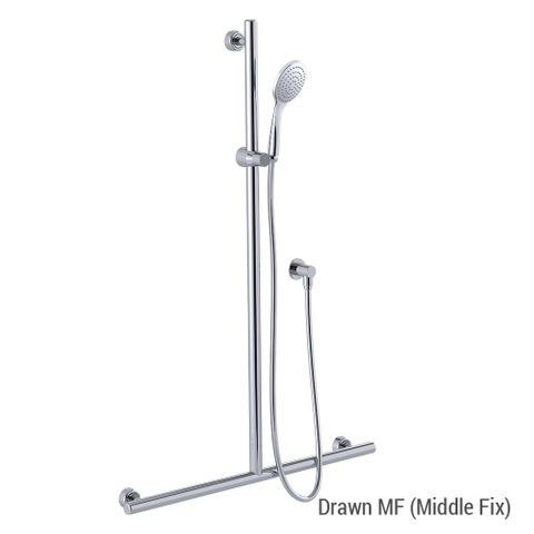 Linear/Streamjet Shower Chrome - MF (6.5L)