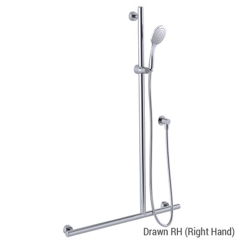 Linear/Streamjet Shower Chrome - RH