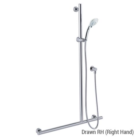 Linear/Breeze Shower Chrome - RH