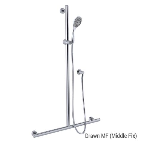 Linear/Streamjet Turbo Shower Chrome - MF