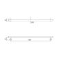 Linear Straight Rail PS 1000mm