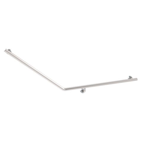 Linear Toilet Rail SS 870x700mm - RH