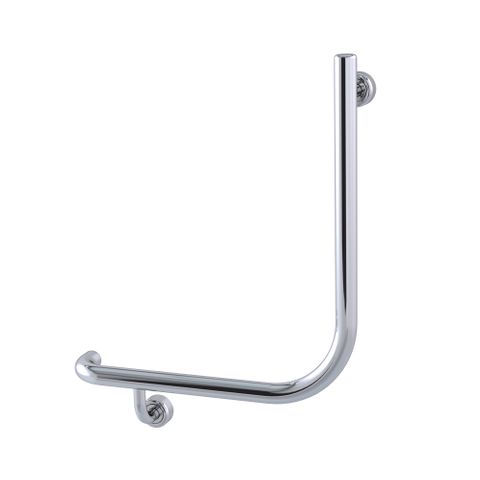 Linear Toilet Rail PS 450x450mm - LH