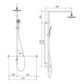 Linear Twin Waters/Streamjet (65) - LH
